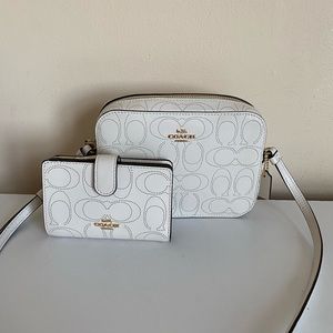 Coach Mini Camera Bag With Matching Wallet
